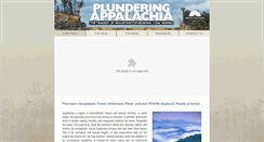 Desktop Screenshot of plunderingappalachia.org